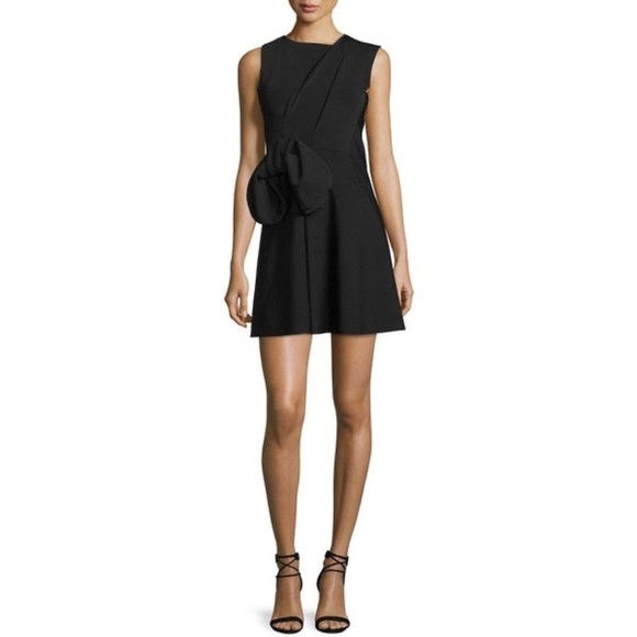 Victoria by Victoria Beckham Sleeveless Waist-Bow Mini Dress - Picture 16 of 16